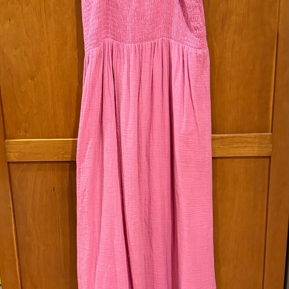 Raviya Pink Smocked Dress